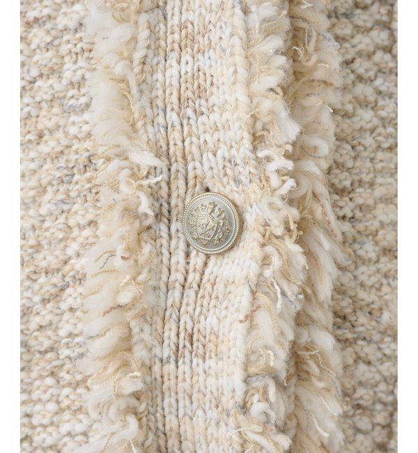  「ミックスヤーンニットツイードジャケット」|その他|