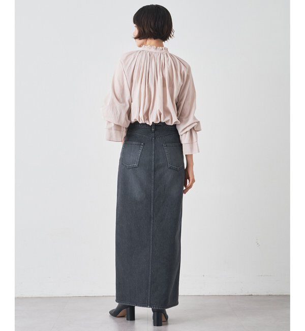  「カフスギャザーブラウス」|シャツ・ブラウス|