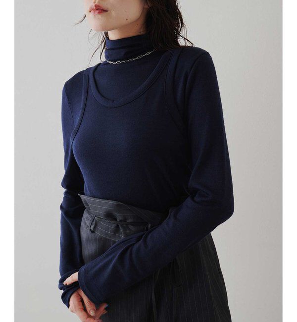  「タートルタンクプルオーバー」|Tシャツ・カットソー|ネイビー