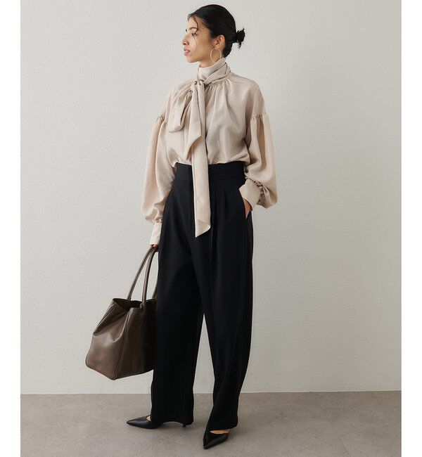  「シルキーボウタイブラウス」|シャツ・ブラウス|