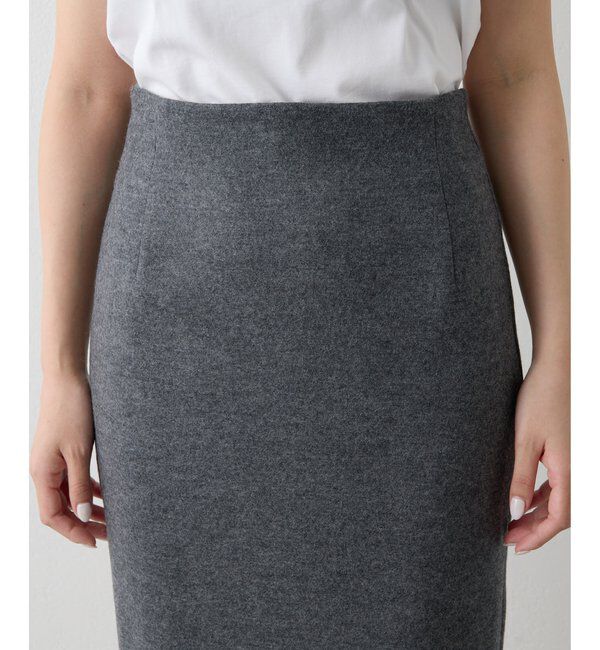  「圧縮スムースタイトスカート」|スカート|