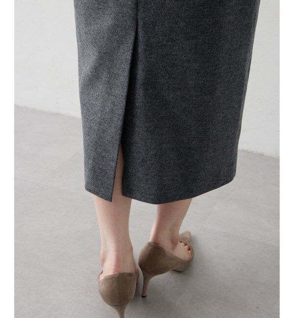  「圧縮スムースタイトスカート」|スカート|