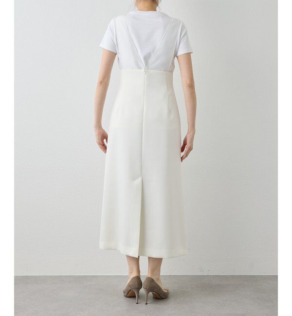  「ダブルサテンワンピース」|ワンピース|