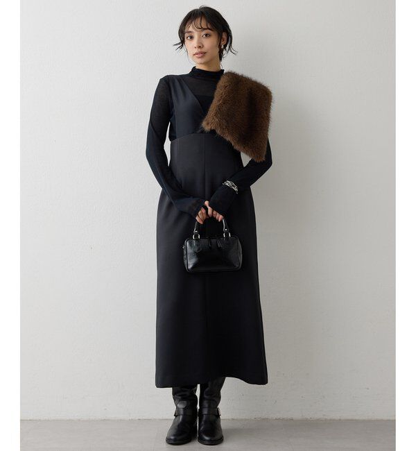  「ダブルサテンワンピース」|ワンピース|