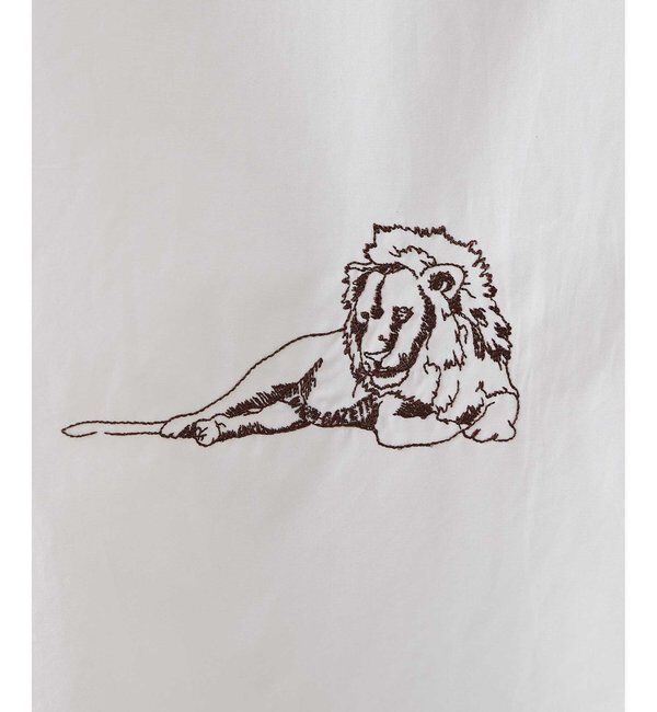  「Thomas Masonアニマル刺繍シャツ」|シャツ・ブラウス|