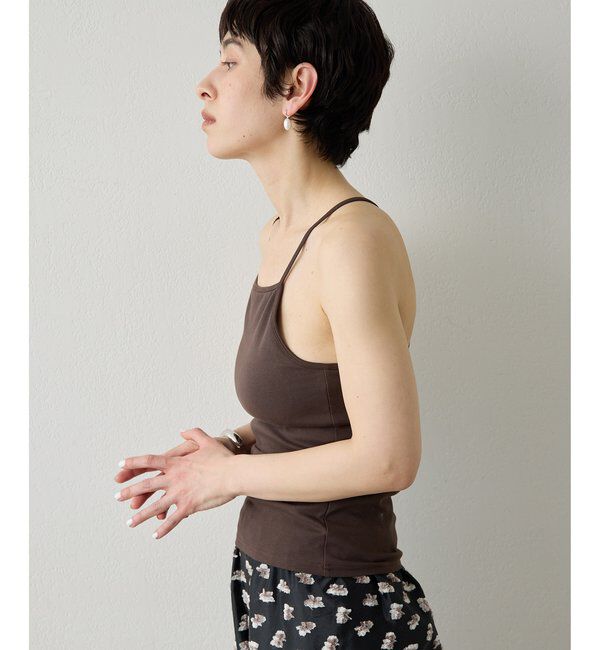 THE PAUSE「【THE PAUSE】バッククロスキャミ」|Tシャツ・カットソー|