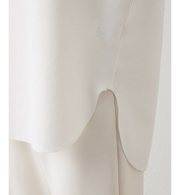  「【インフルエンサーコラボ】刺繍Vガゼットプルオーバー」|シャツ・ブラウス|