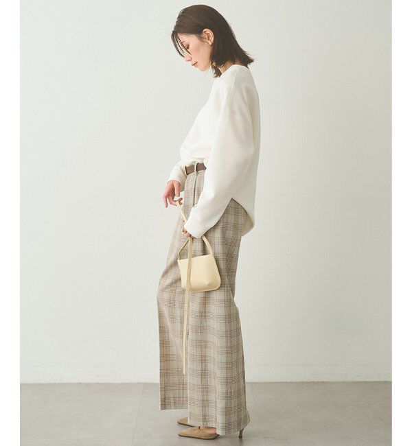  「【インフルエンサーコラボ】刺繍Vガゼットプルオーバー」|シャツ・ブラウス|