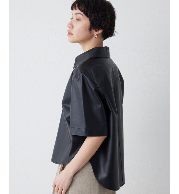  「レザーシャツ」|シャツ・ブラウス|