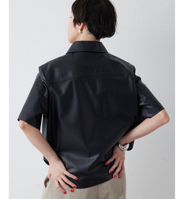  「レザーシャツ」|シャツ・ブラウス|