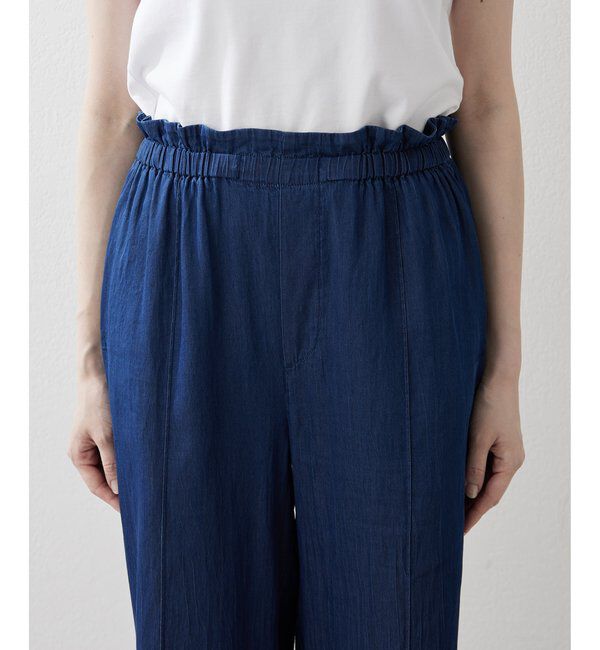 Drawing Numbers「【Drawing Numbers】ソフトデニムワイドパンツ」|チノ|