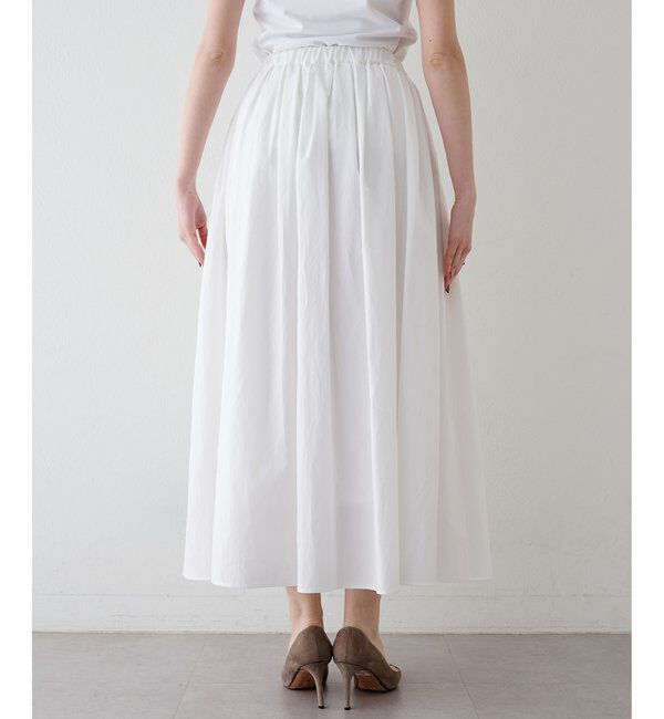 Drawing Numbers「【Drawing Numbers】テンセルコットンクロスギャザースカート」|スカート|