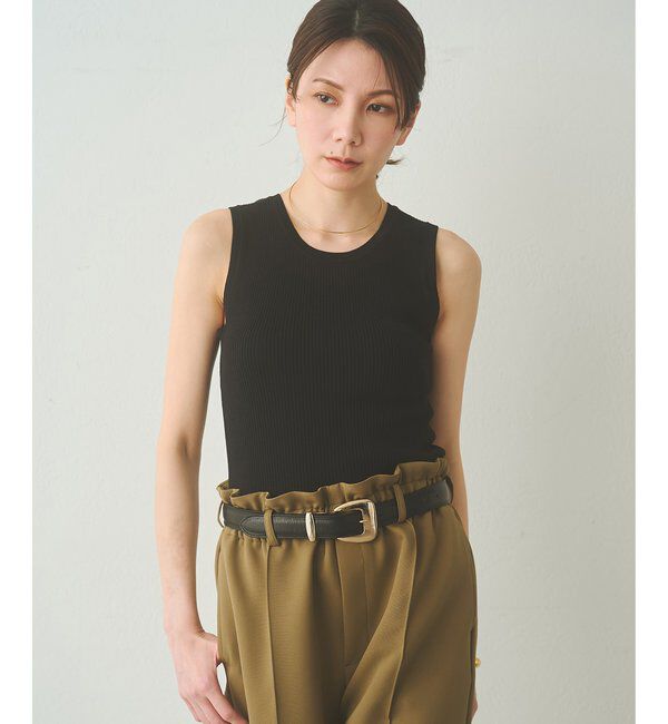  「【Drawing Numbers】リブニットタンク」|ニット・セーター|