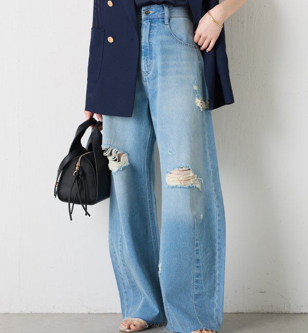  「【累計販売2.４万本】ブルージュデニム」|デニム|