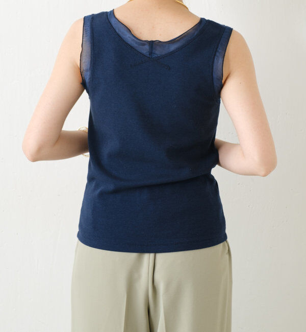  「Vネックタンクトップ」|Tシャツ・カットソー|