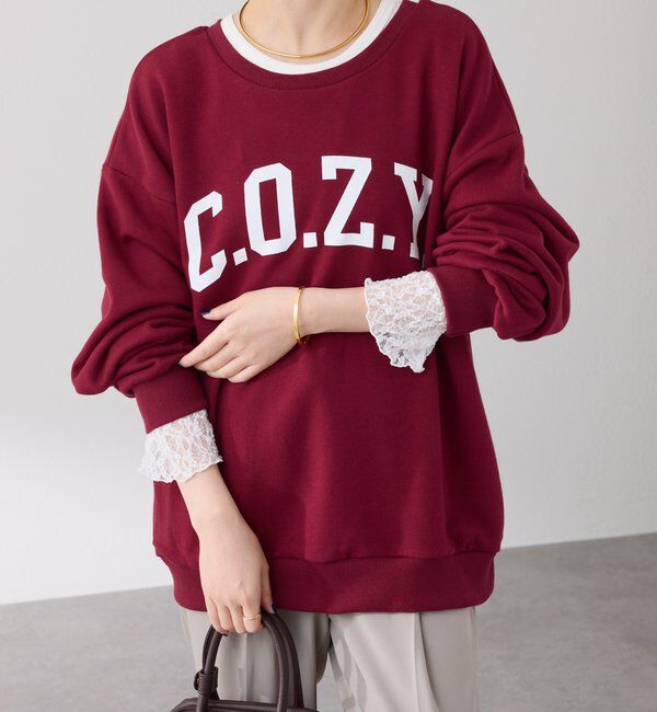  「COZYロゴスウェット」|Tシャツ・カットソー|