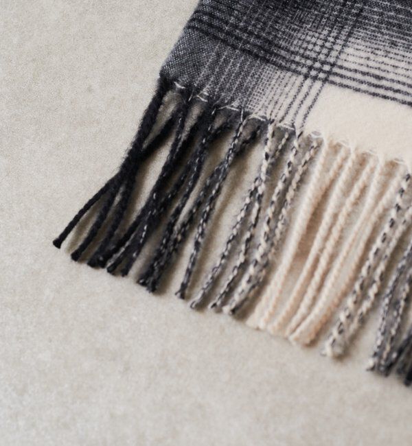  「【PAPILLONNER/パピヨネ】チェックストール」|マフラー|