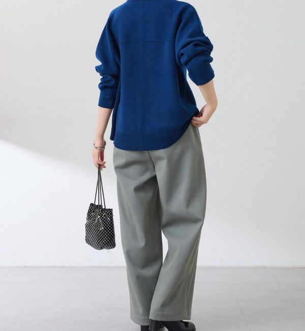  「裏起毛ボンディングイージーパンツ」|チノ|