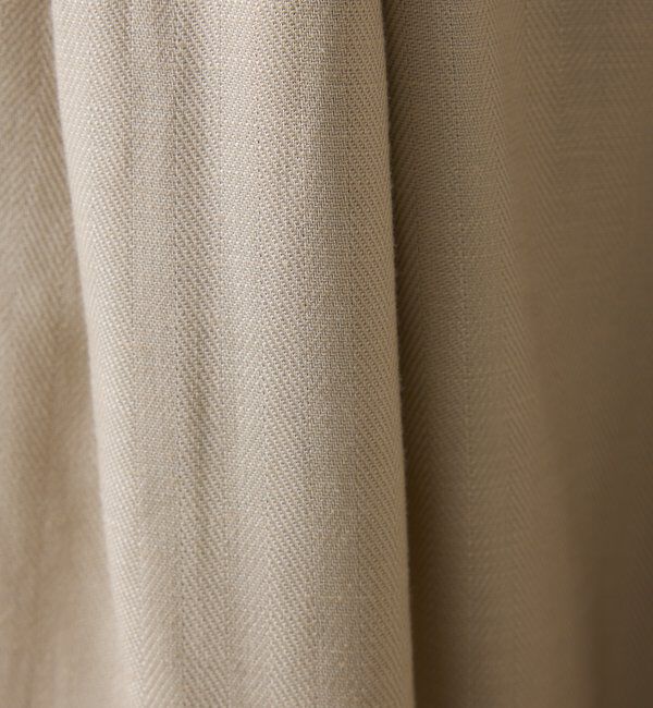  「【人気シリーズ】ゴムベルトリネンワイドパンツ」|チノ|