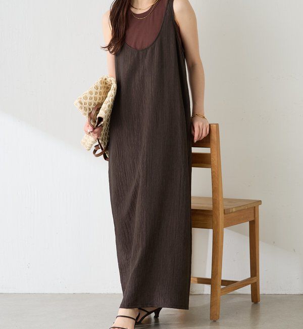  「レイヤードタンクワンピース」|ワンピース|