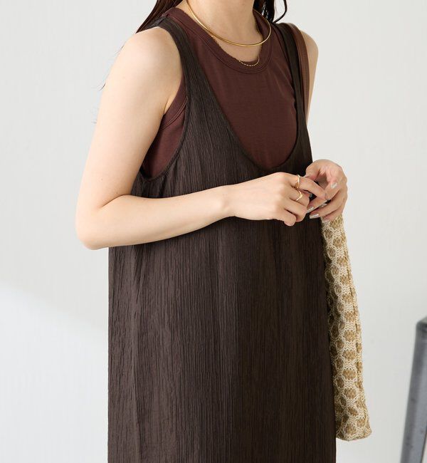  「レイヤードタンクワンピース」|ワンピース|