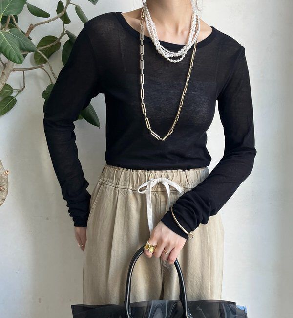  「【新色追加】コットンシアーTEE」|Tシャツ・カットソー|