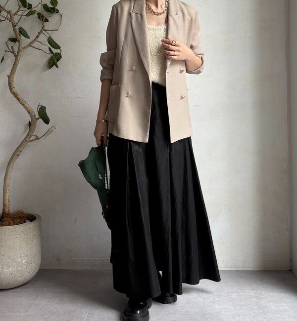  「メッシュダブルジャケット」|テーラードジャケット|