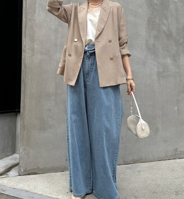  「メッシュダブルジャケット」|テーラードジャケット|