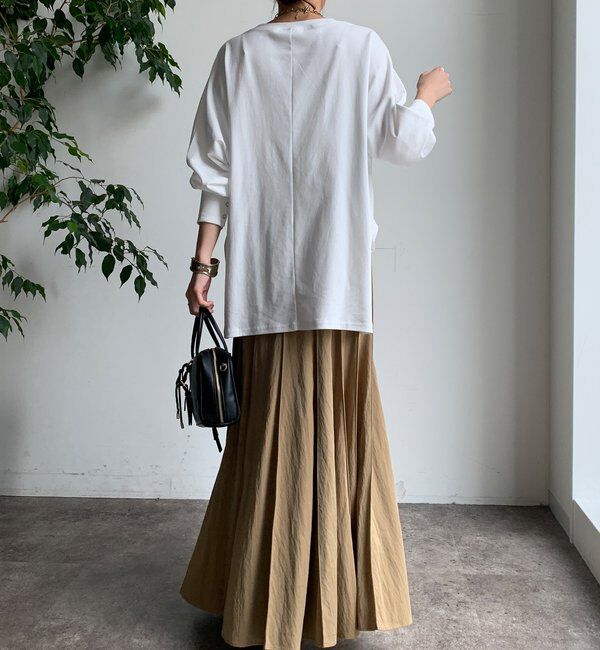  「パネルプリーツスカート」|スカート|