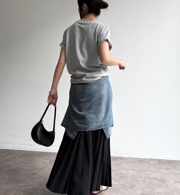  「パネルプリーツスカート」|スカート|
