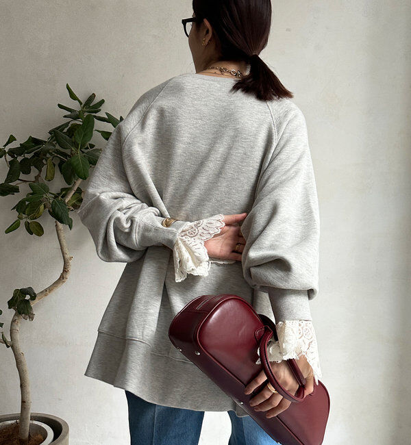  「レースフレアブラウス」|シャツ・ブラウス|