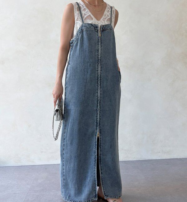  「リヨセルデニムジャンスカ」|ワンピース|
