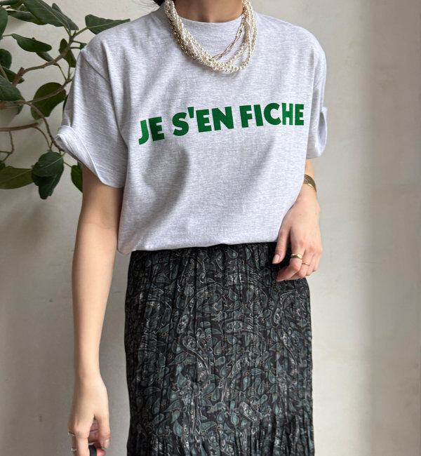  「【新色追加】JES'EN FICHEフロッキーロゴTEE」|Tシャツ・カットソー|