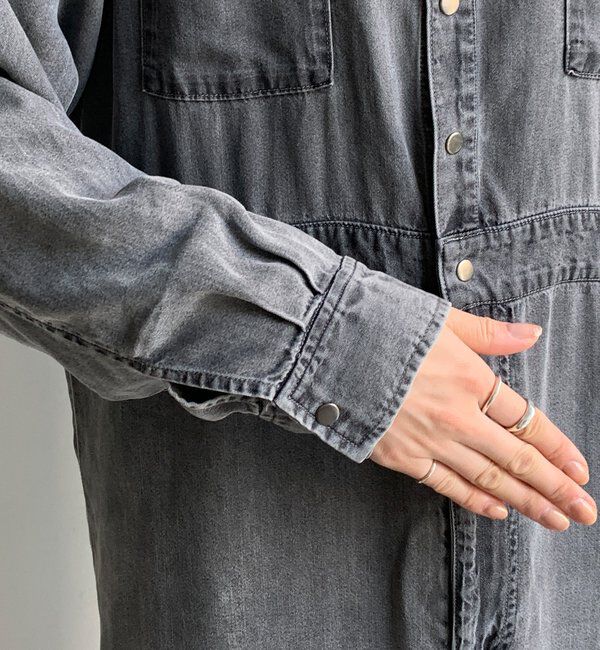  「リヨセルデニムワンピース」|ワンピース|