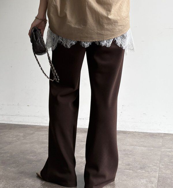  「バイヤスセミフレアパンツ」|チノ|