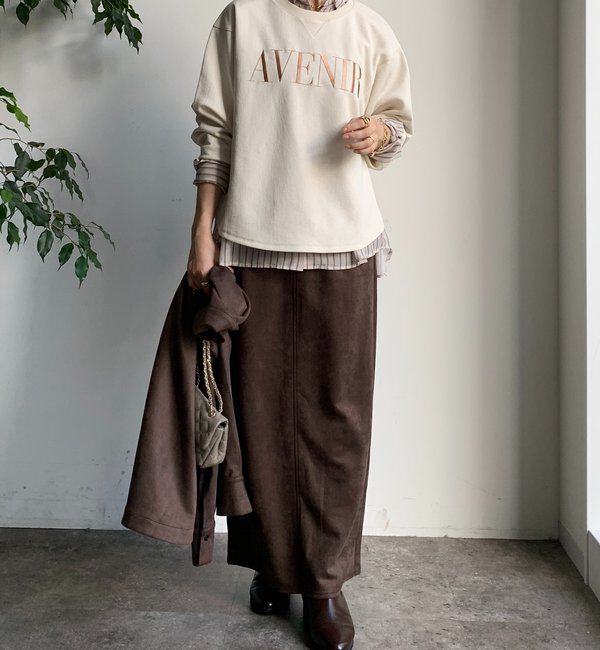  「セットアップラグランロゴ刺繍プルオーバー」|Tシャツ・カットソー|