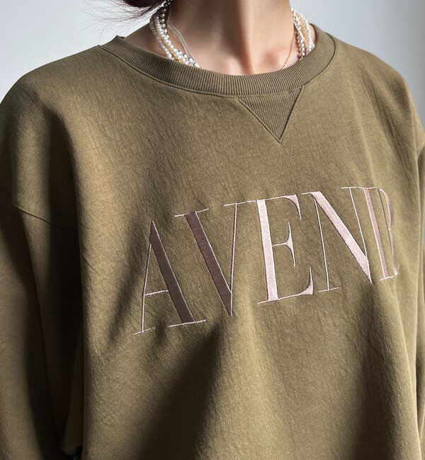  「セットアップラグランロゴ刺繍プルオーバー」|Tシャツ・カットソー|