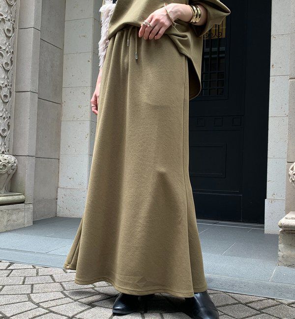  「セットアップドロストスカート」|スカート|