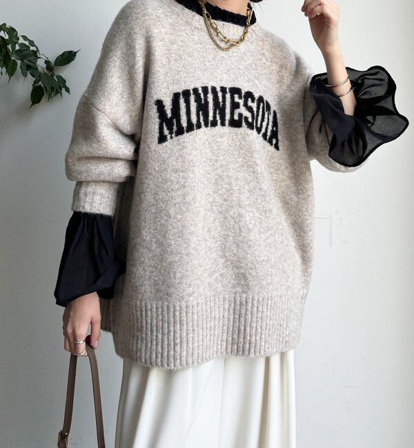  「プリーツ襟袖フレアブラウス」|シャツ・ブラウス|