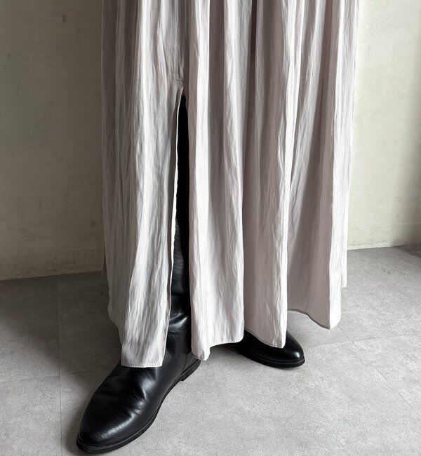  「ウエストリブギャザースカート」|スカート|