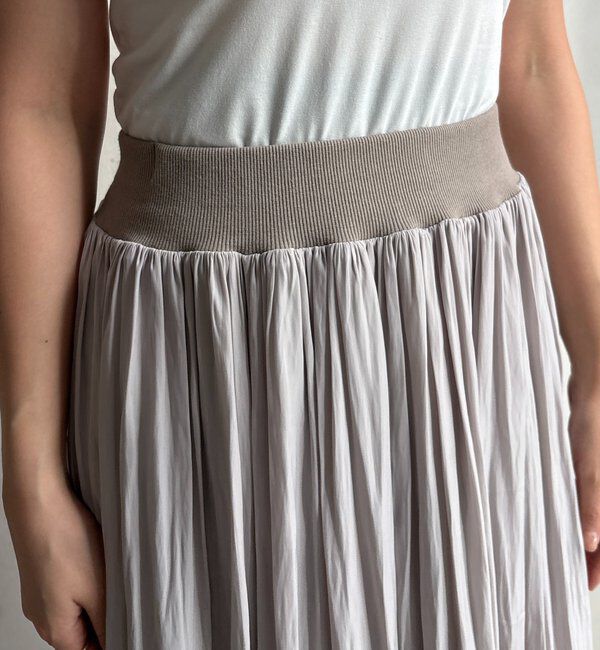  「ウエストリブギャザースカート」|スカート|