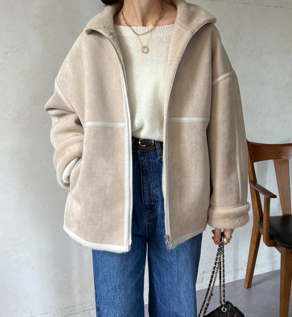  「フェイクムートンショートコート」|その他|