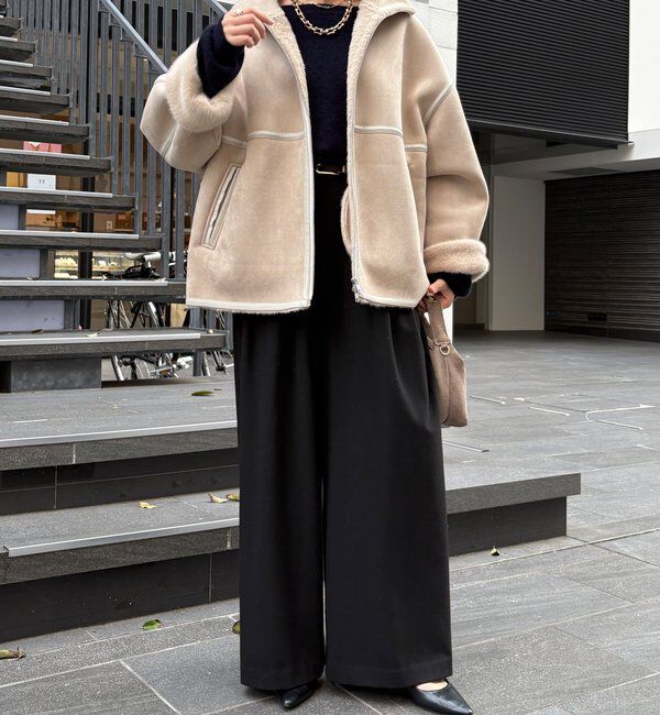  「フェイクムートンショートコート」|その他|