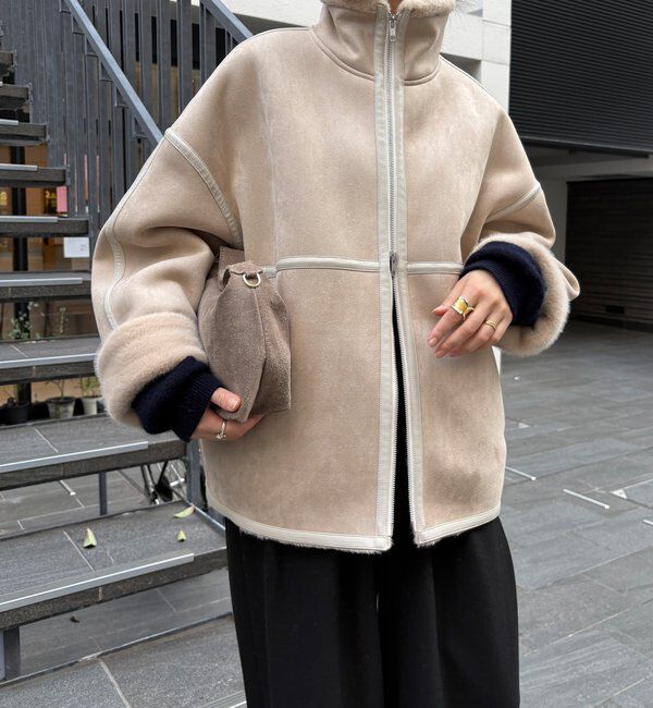  「フェイクムートンショートコート」|その他|