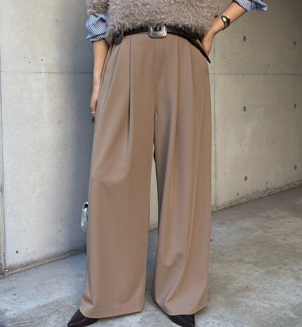  「パーフェクトジャージータックパンツ」|チノ|