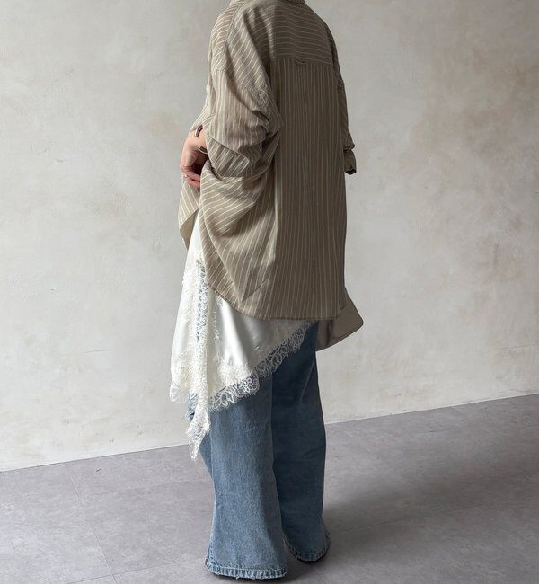  「アシメレースキャミ」|シャツ・ブラウス|