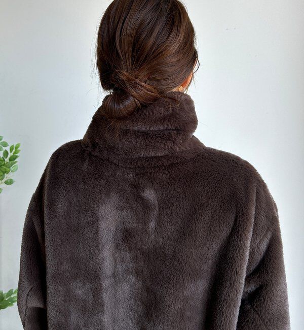  「【WEB限定】フェイクミンクスタンドファーブルゾン」|その他|