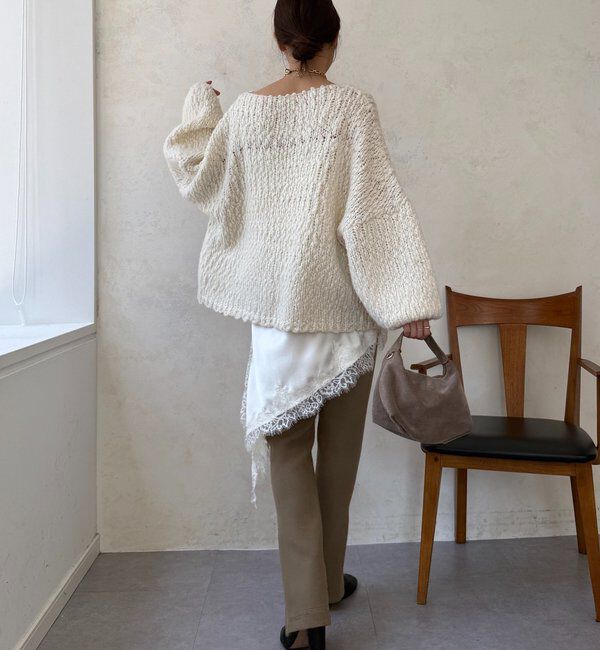  「サイドファスナーレギンスパンツ」|チノ|