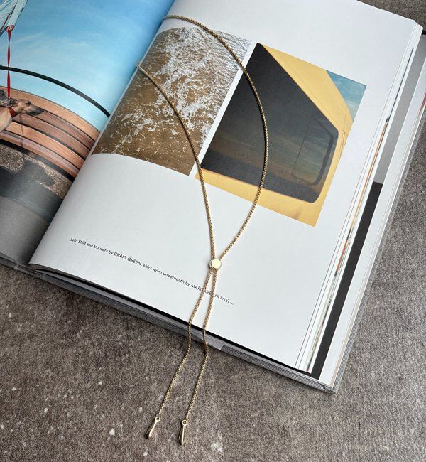  「デザインチェーンスライドネックレス」|ネックレス|