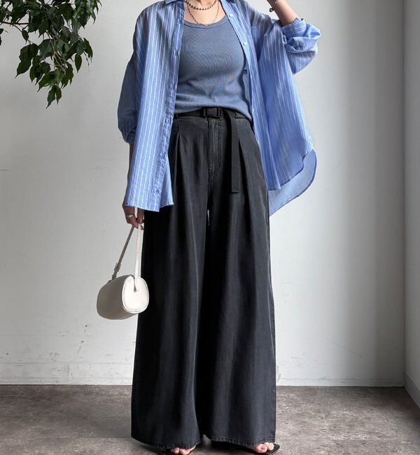  「マルチWAYストライプシャツ」|シャツ・ブラウス|